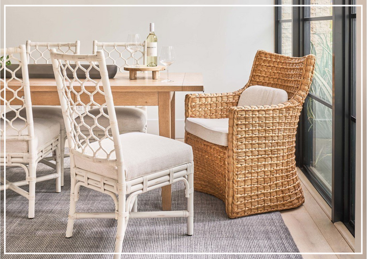 Universal Furniture Montego Woven Arm Chair in Brown-sofabed.com