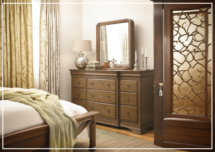 Universal Furniture New Lou 12 Drawer Wooden Dresser