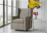 Universal Furniture Newhall Fabric Swivel Glider Chair-SofaBed