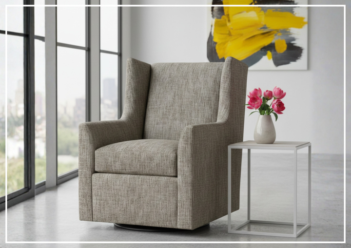 Universal Furniture Newhall Fabric Swivel Glider Chair-SofaBed