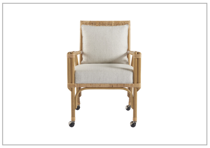 Universal Furniture Newport Dining Casters Motion Chair in Beige-sofabed.com
