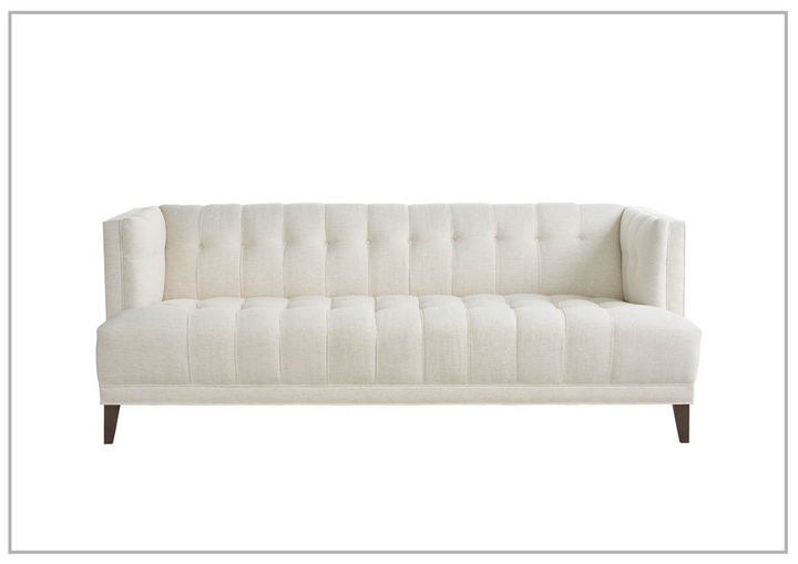 Universal Furniture Paxton 3-Seater Fabric Tufted Sofa with Track Arms