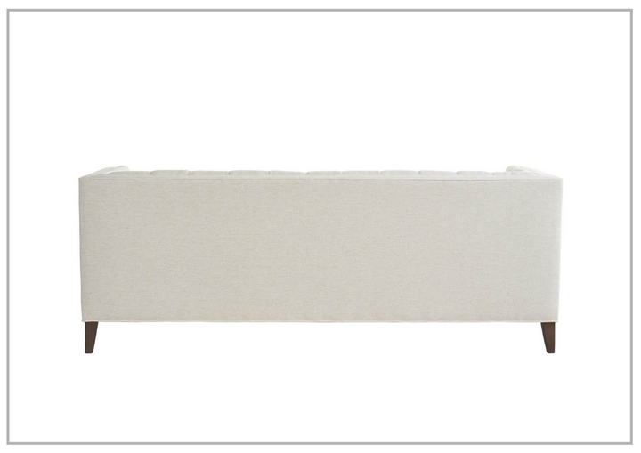 Universal Furniture Paxton 3-Seater Fabric Tufted Sofa with Track Arms