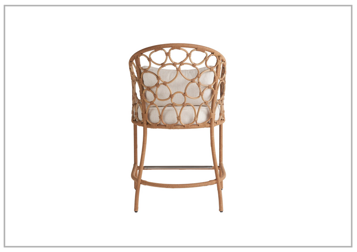 Universal Furniture Pebble Rattan Counter Chair