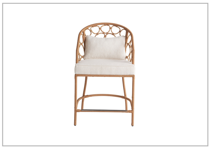 Universal Furniture Pebble Rattan Counter Chair-sofabed.com