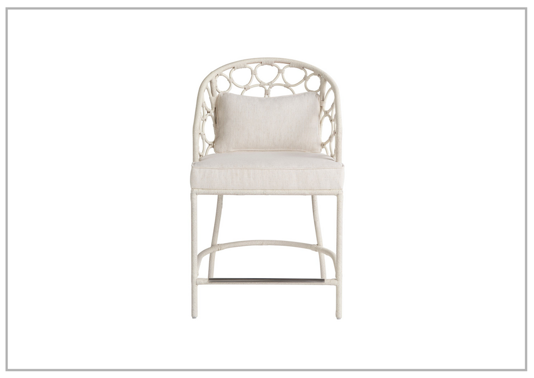Universal Furniture Pebble Rattan Counter Chair