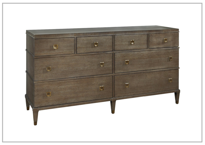 Universal Furniture Playlist Wooden Dresser with 8 Drawers
