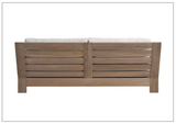Universal Furniture Saratoga Sofa With Weathered Teak Finish