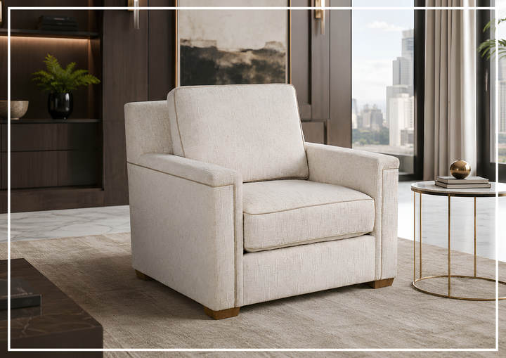Universal Furniture Sophie Fabric Chair with Deep Seating