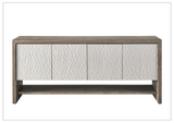 Universal San Roque 72" Wooden Console With 4 Doors