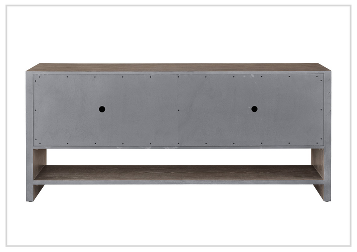 Universal San Roque 72" Wooden Console With 4 Doors