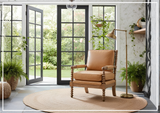 Universal Furniture Soho Modern Leather Accent Chair