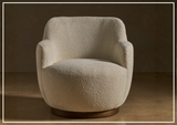 Universal Furniture Chloe Upholstered Swivel Accent Chair-Sofa Bed