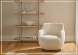 Universal Furniture Chloe Upholstered Swivel Accent Chair-Sofa Bed
