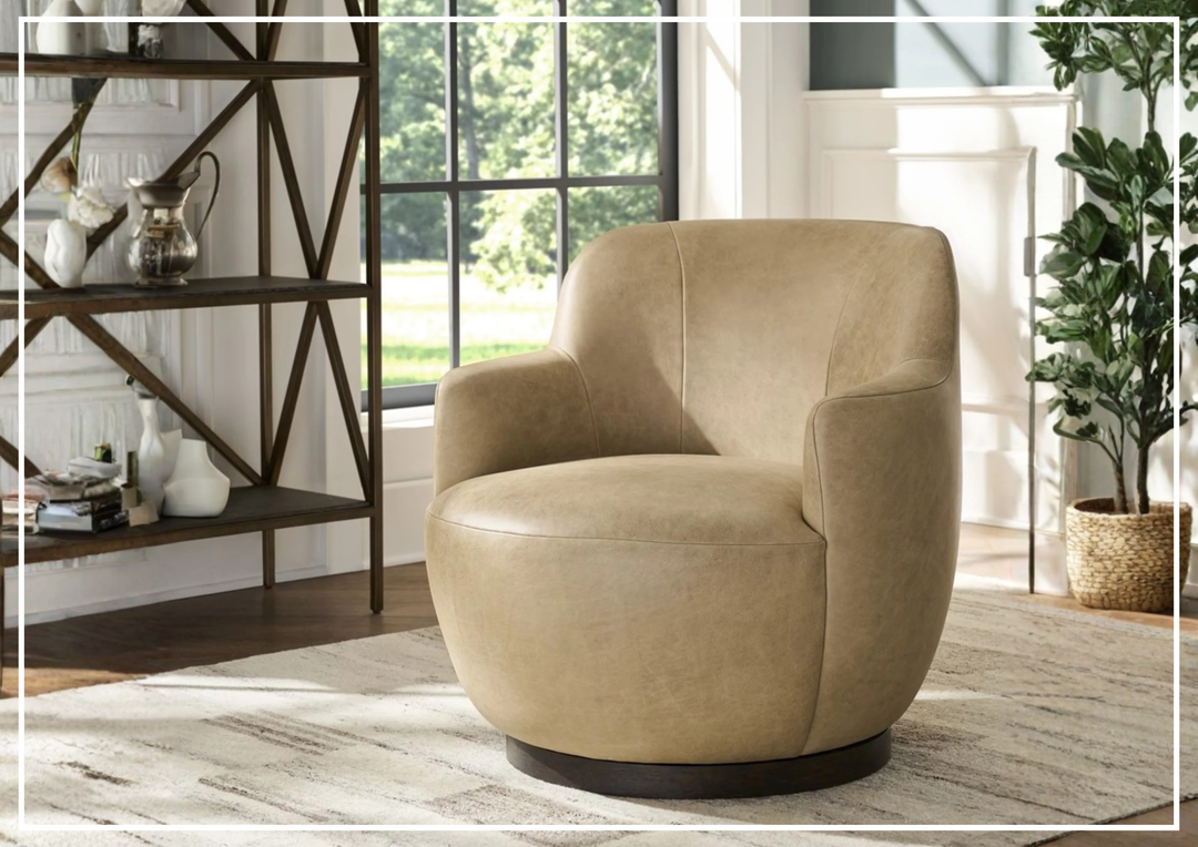 Universal Furniture Chloe Upholstered Swivel Accent Chair-Sofa Bed