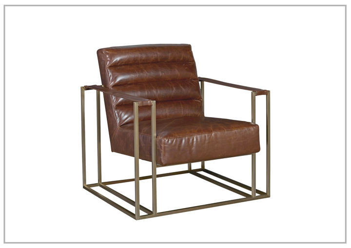 Jensen Leather Accent Chair | Metal Frame | Universal Furniture- SofaBed