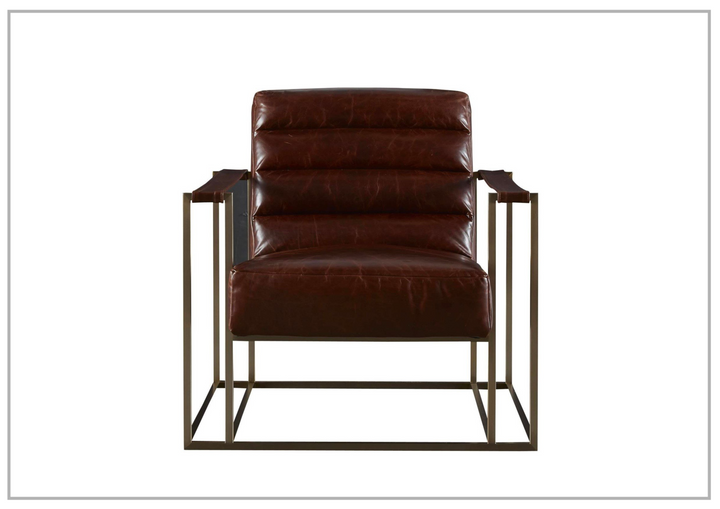 Jensen Leather Accent Chair | Metal Frame | Universal Furniture- SofaBed