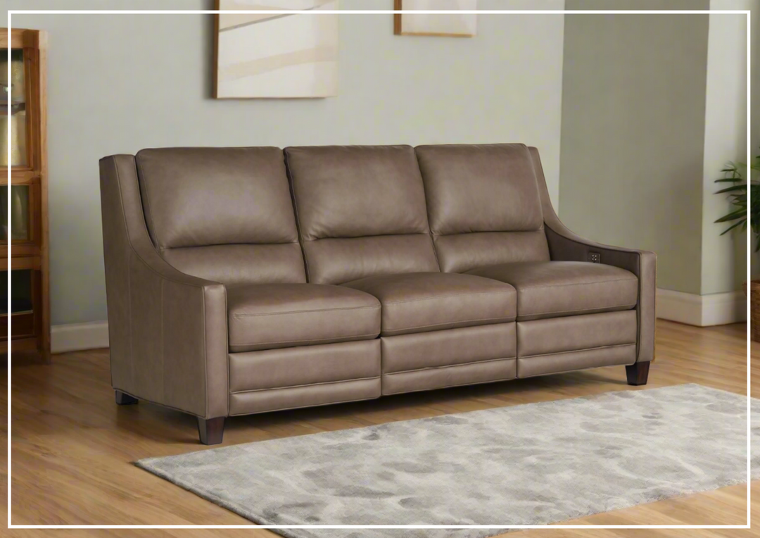 Universal Furniture Kelce 3-Seater Power Reclining Sofa in Two Colors