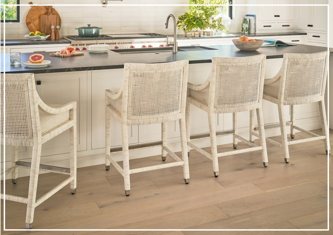 Universal Furniture Longboat White Counter Chair-sofabed.com