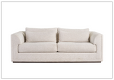 Universal Furniture Theo 3-Seater Fabric Sofa in Beige