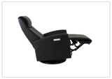 Fjords Urban Leather Power Recliner Chair with Swivel Glider Base-Sofa Bed