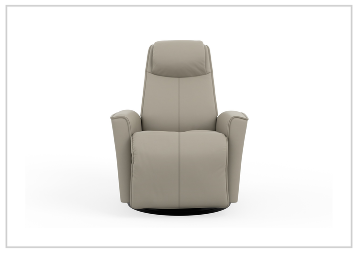Fjords Urban Leather Power Recliner Chair with Swivel Glider Base-Sofa Bed