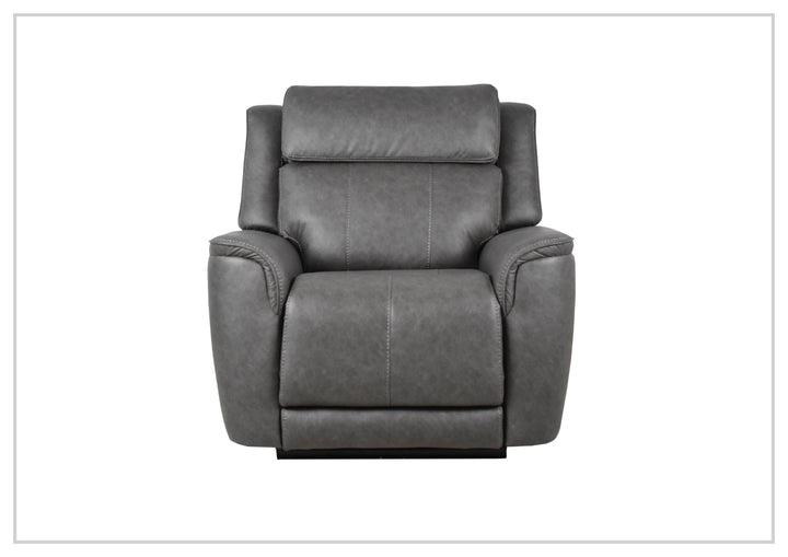 Klaussner Velisse Fabric Power Recliner Chair With Adjustable Headrest