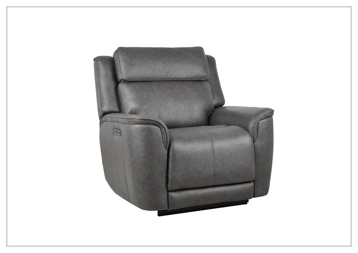 Klaussner Velisse Fabric Power Recliner Chair With Adjustable Headrest