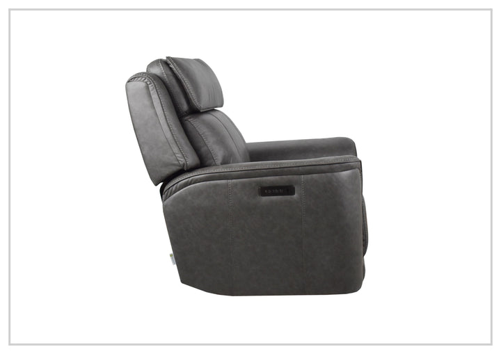 Klaussner Velisse Power Reclining Loveseat with Audio System