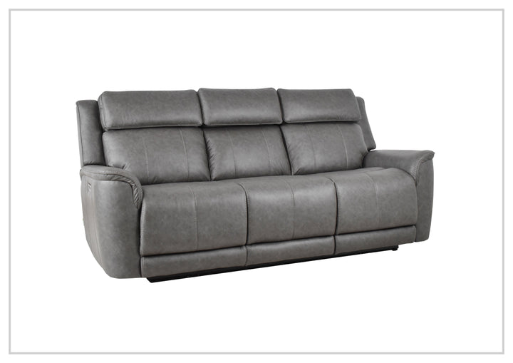 Klaussner Velisse Fabric Power Reclining Sofa With Adjustable Headrest