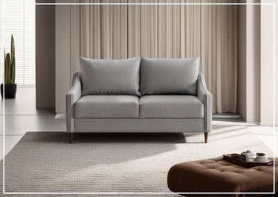 Ethos Fabric Sleeper Sofa in Multiple Sizes With Nest Mechanism