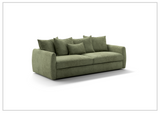Luonto Winslow Stationary Fabric Cot Sofa Day Bed-SOFABED