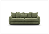 Luonto Winslow Stationary Fabric Cot Sofa Day Bed-SOFABED