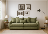 Luonto Winslow Stationary Fabric Cot Sofa Day Bed-SOFABED