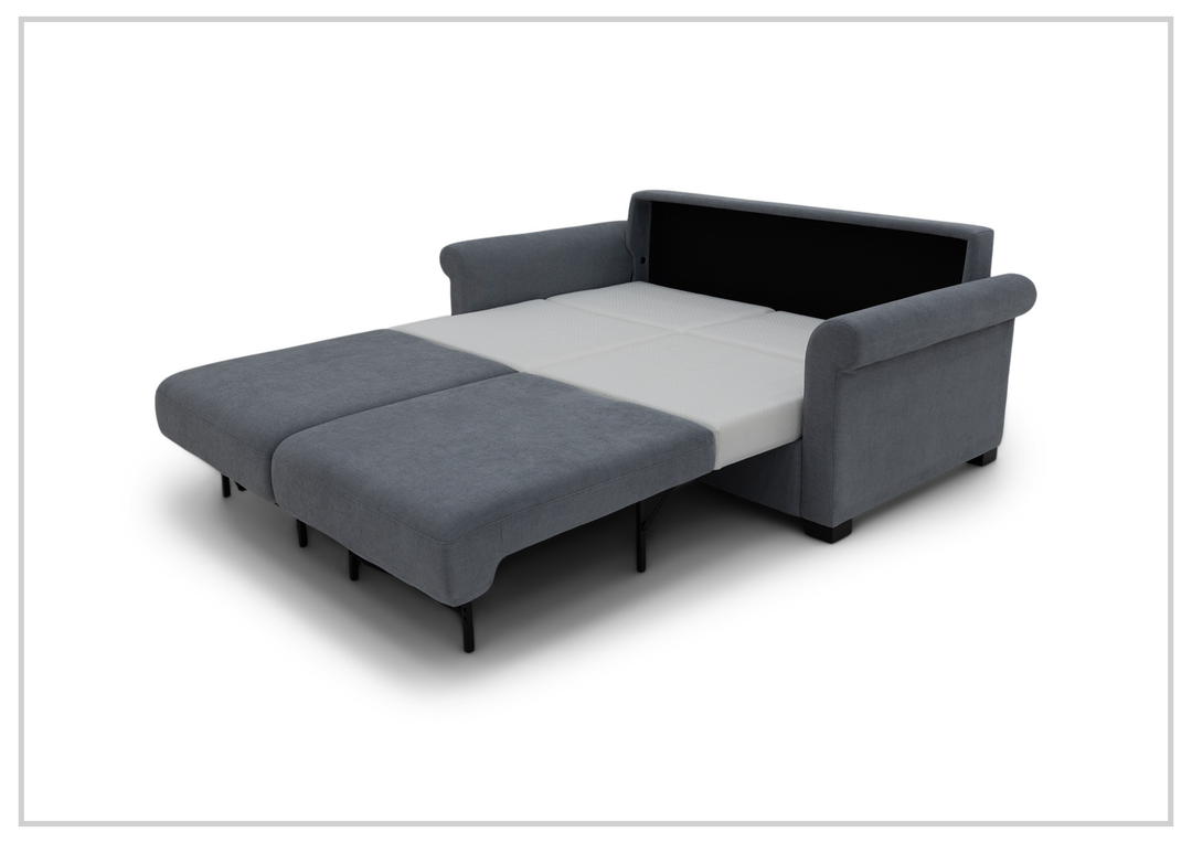 Klaussner Winslowe Rolled Arm Fabric Sleeper Sofa