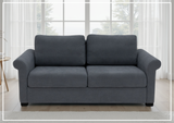 Klaussner Winslowe Rolled Arm Fabric Sleeper Sofa-SOFABED