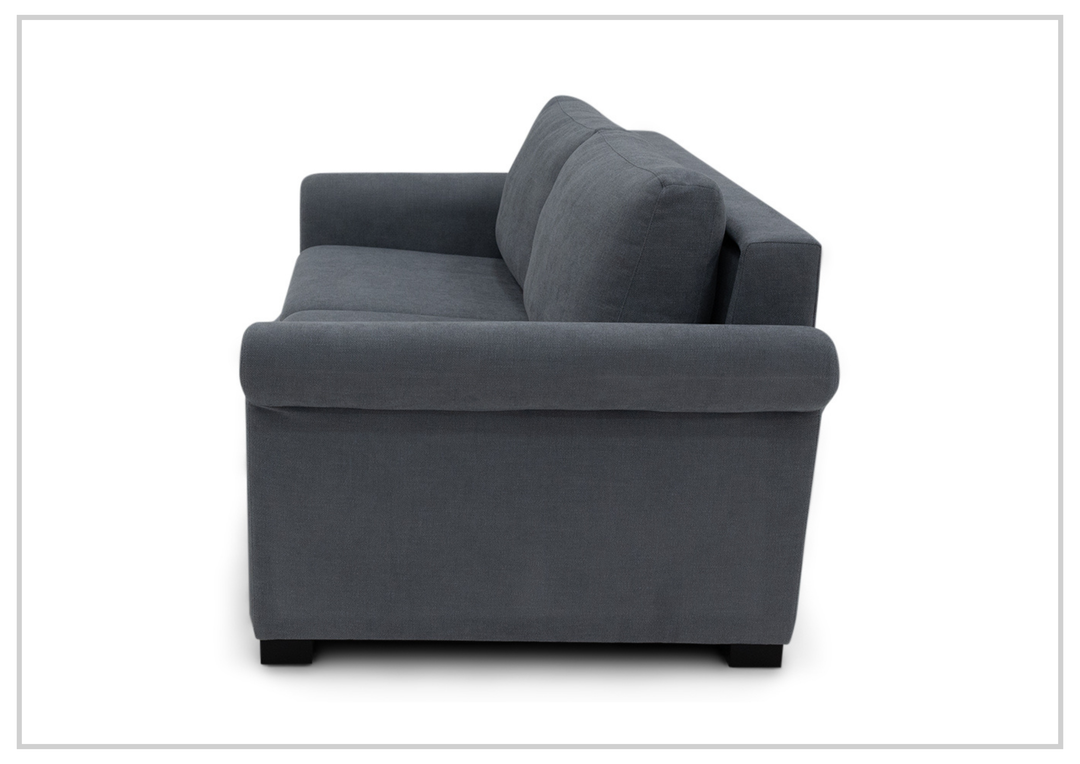 Klaussner Winslowe Rolled Arm Fabric Sleeper Sofa-SOFABED