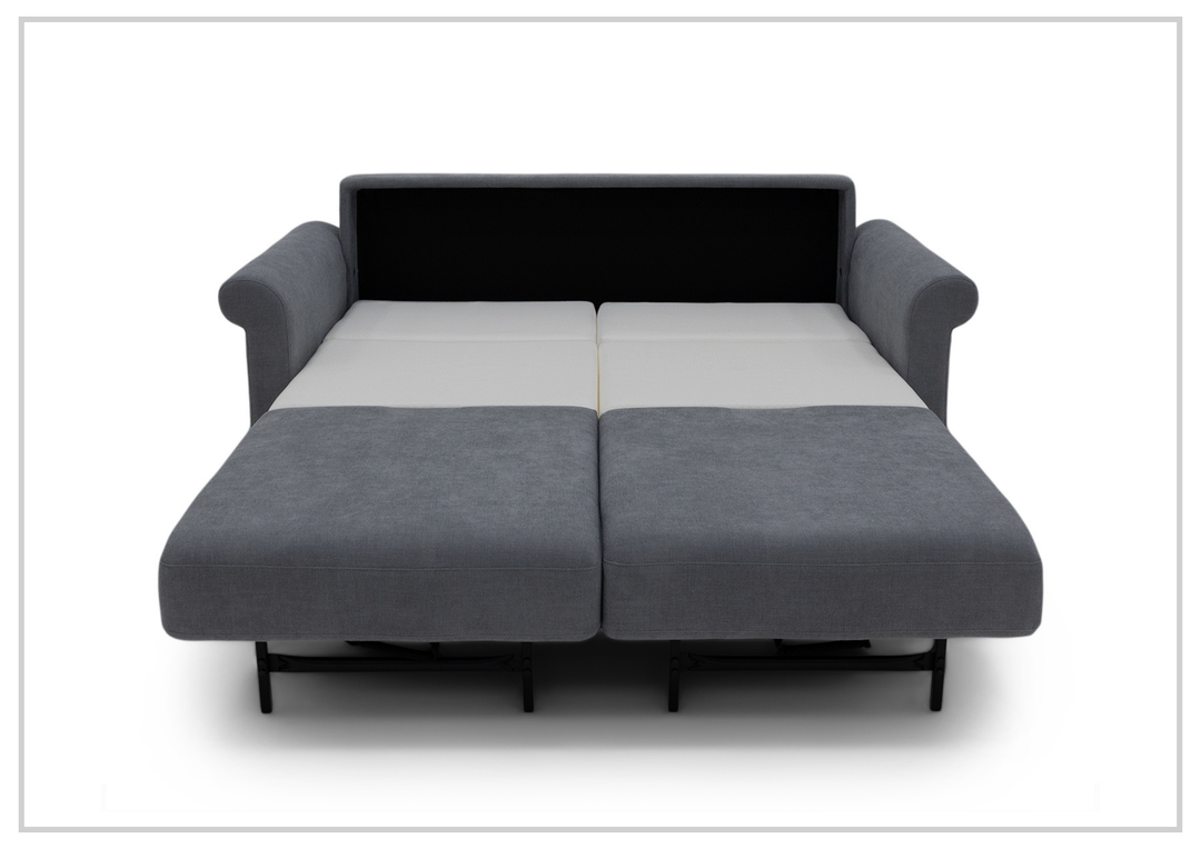 Klaussner Winslowe Rolled Arm Fabric Sleeper Sofa-SOFABED