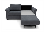 Klaussner Winslowe Rolled Arm Fabric Sleeper Sofa-SOFABED
