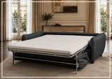 Klaussner Zeno Queen Sleeper Sofa with Foam Mattress