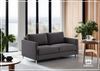 Elfin Queen Chair Sleeper Sofa with Chrome or Wood Legs