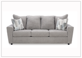 Gio Italia Silvano 3 Seater Fabric Sofa in gray