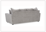 Gio Italia Silvano 3 Seater Fabric Sofa in gray
