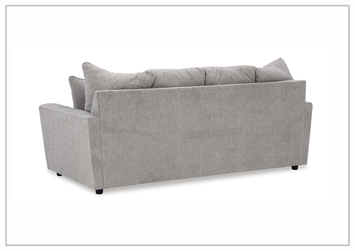 Gio Italia Silvano 3 Seater Fabric Sofa in gray