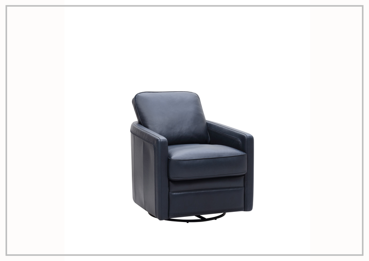 Gio Italia Home Torin Leather Glider Swivel Chair-SOFABED