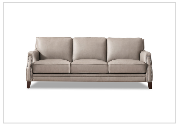Hydeline Camano Brown Premium Leather 3-Seater Sofa