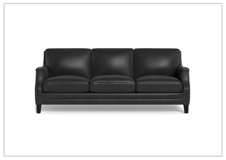 Hydeline Camano Brown Premium Leather 3-Seater Sofa