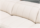 Klaussner Capri 3-seater Beige Leather Power Reclining Sofa