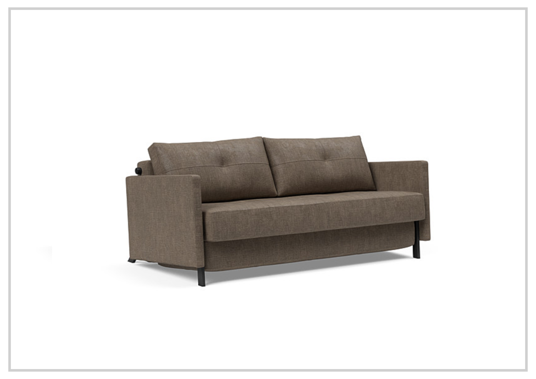 Innovation Living Cubed Fabric 2-Seater Queen Sized Sleeper Sofa