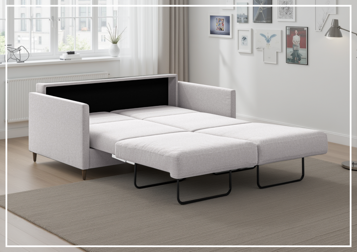 Luonto Elfin Fabric Sleeper Sofa with Nest Mechanism